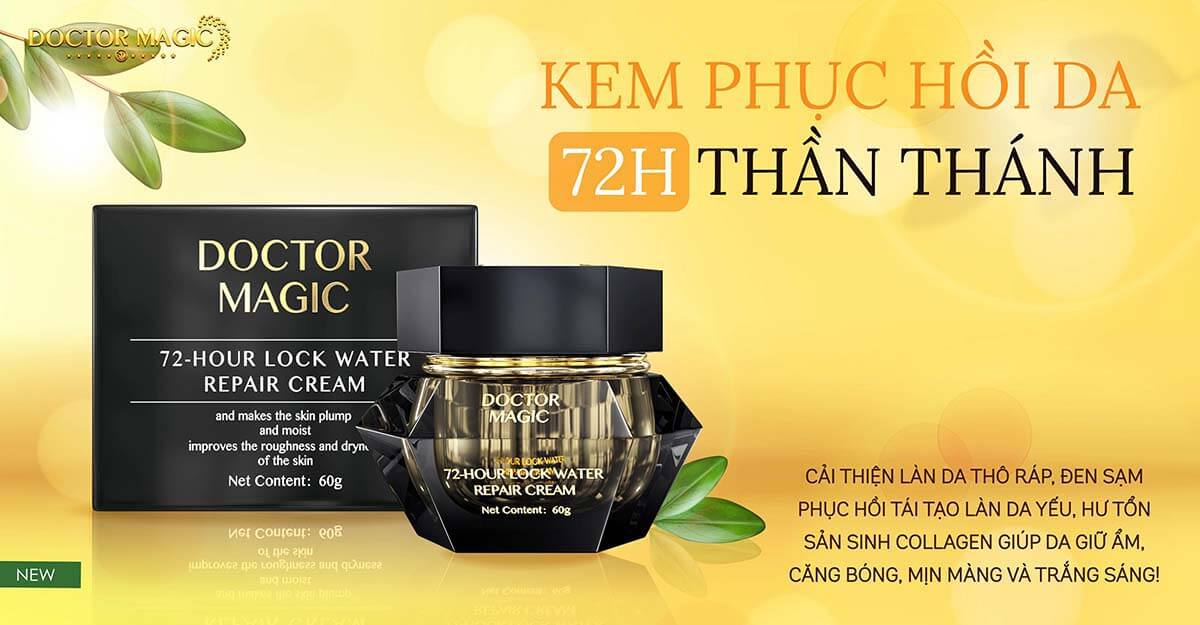 KEM PHỤC HỒI DA 72H THẦN THÁNH KEM PHỤC HỒI DA 72H THẦN THÁNH