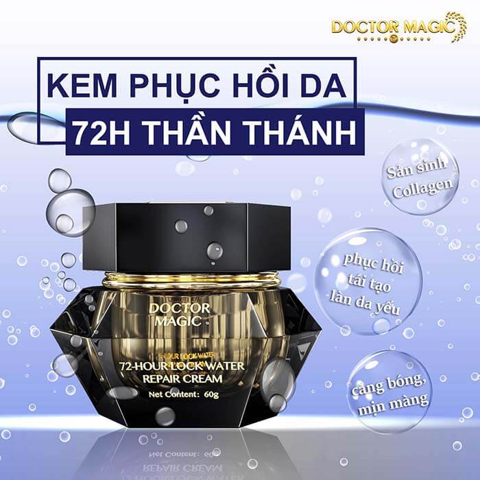KEM PHỤC HỒI DA 72H THẦN THÁNH KEM PHỤC HỒI DA 72H THẦN THÁNH