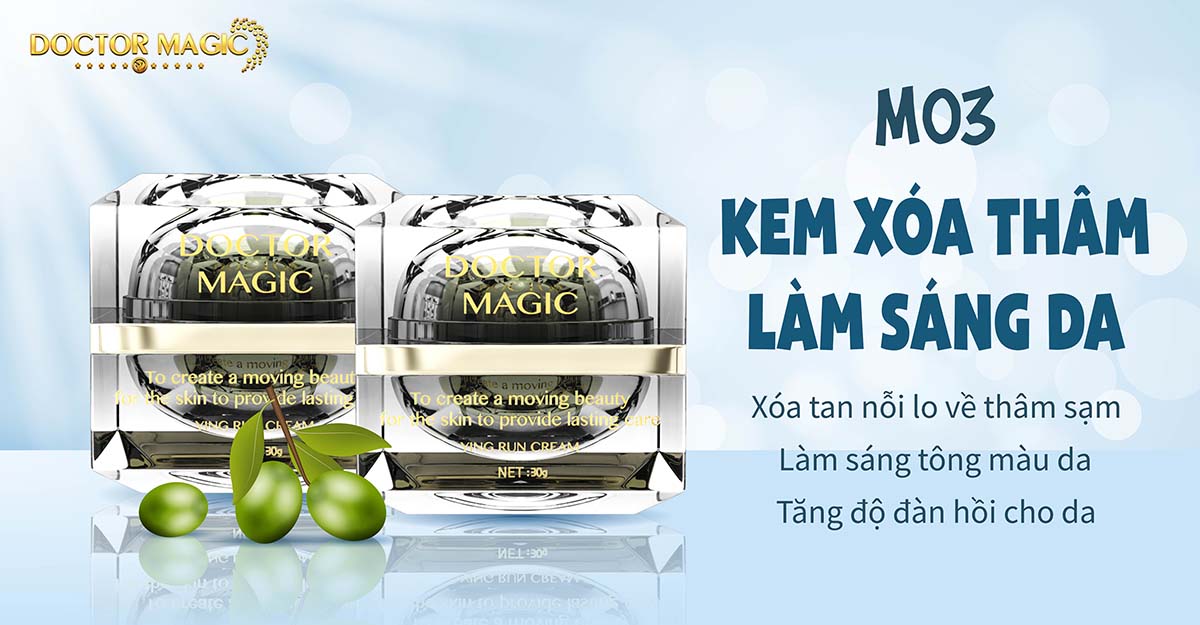 M03 - KEM XÓA THÂM LÀM SÁNG DA M03 - KEM XÓA THÂM LÀM SÁNG DA