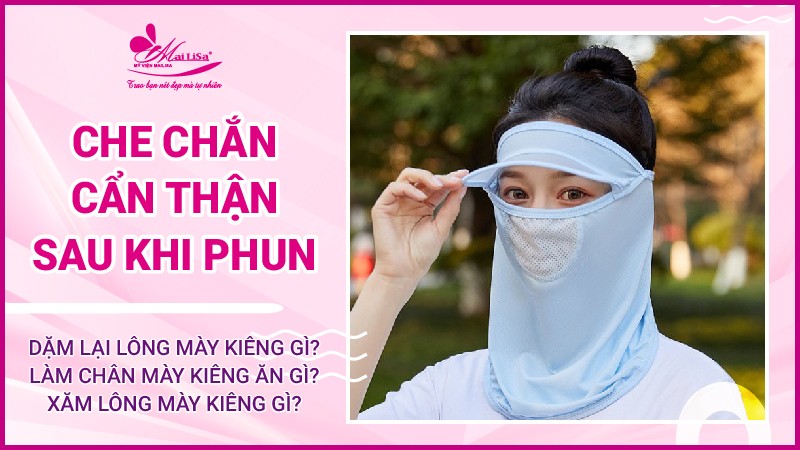 Xăm lông mày kiêng gì để mày lên màu chuẩn đẹp mà bạn cần biết năm 2022 xăm mày kiêng nắng