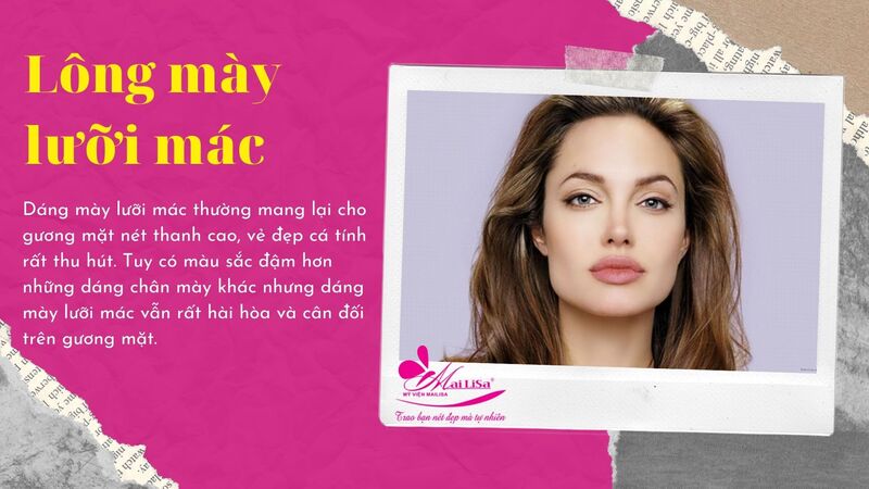 # 15 kiểu chân mày đẹp HOT, HỢP khuôn mặt nhất 2022 Lông mày lưỡi mác