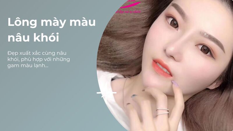 Phun xăm chân mày đẹp và điêu khắc chân mày: Nên chọn công nghệ nào HOT 2022 Phun lông màu màu khói