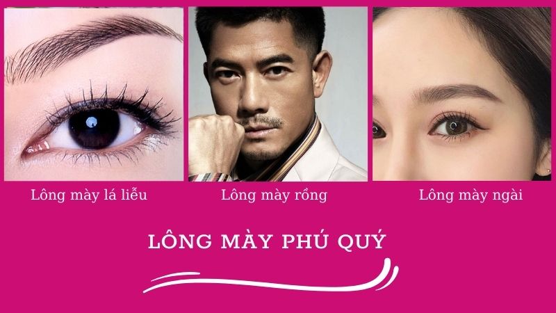 Cách xem tướng lông mày nam nữ nhanh và đúng, có nên sửa lại lông mày để hợp phong thủy không? lông mày phú quý