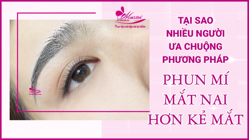 Mắt nai là gì? Tướng số người mắt nai sẽ như thế nào Lý do chuộng phun mí hơn kẻ mắt