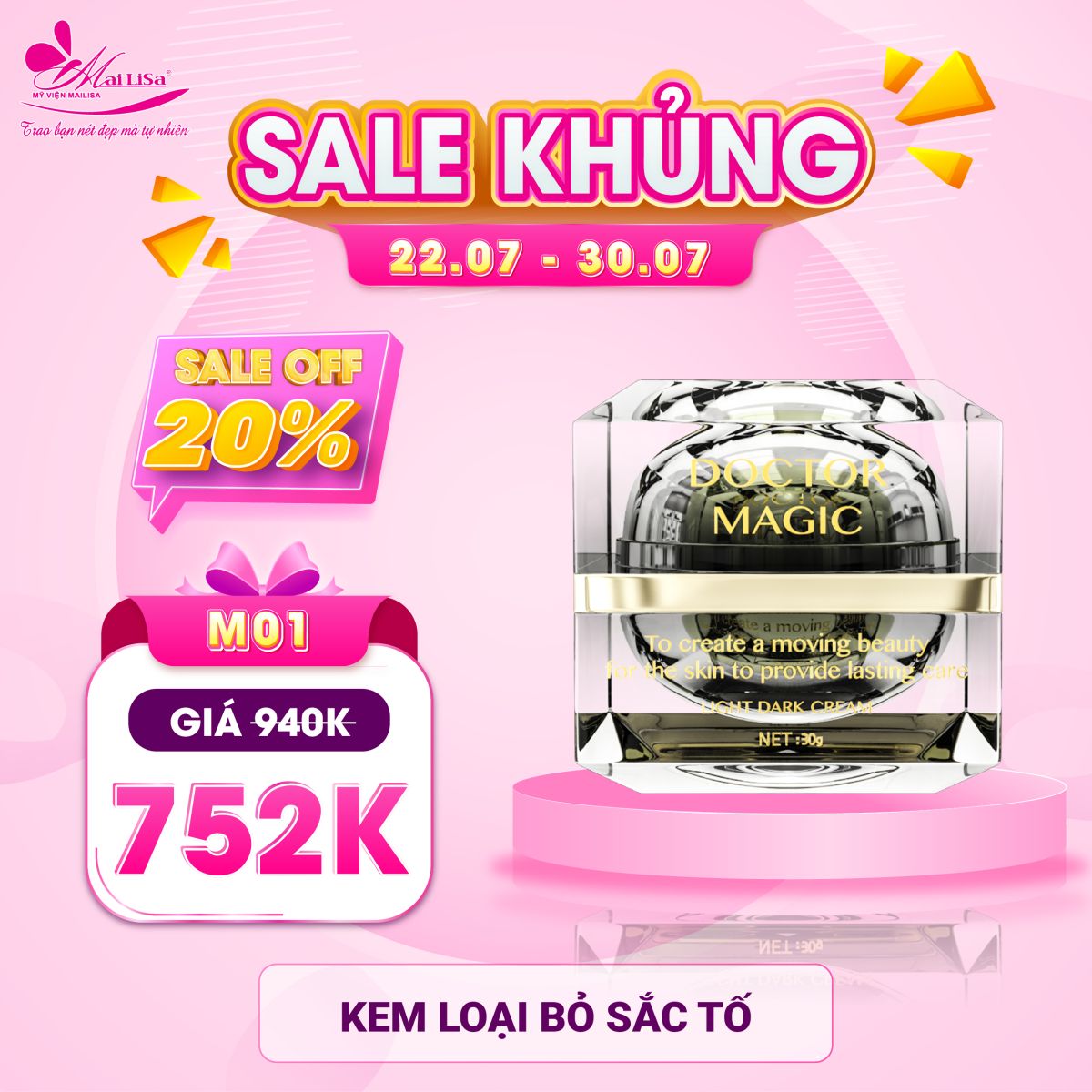 SĂN SALE KHỦNG - NHẬN QUÀ TO mừng ngày 8 tháng 3 tại Mailisa SĂN SALE KHỦNG - NHẬN QUÀ TO mừng ngày 8 tháng 3 tại Mailisa