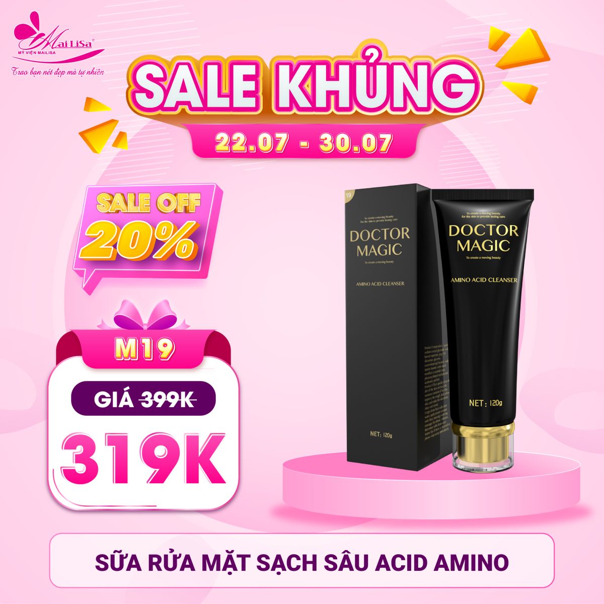 SĂN SALE KHỦNG - NHẬN QUÀ TO mừng ngày 8 tháng 3 tại Mailisa m19
