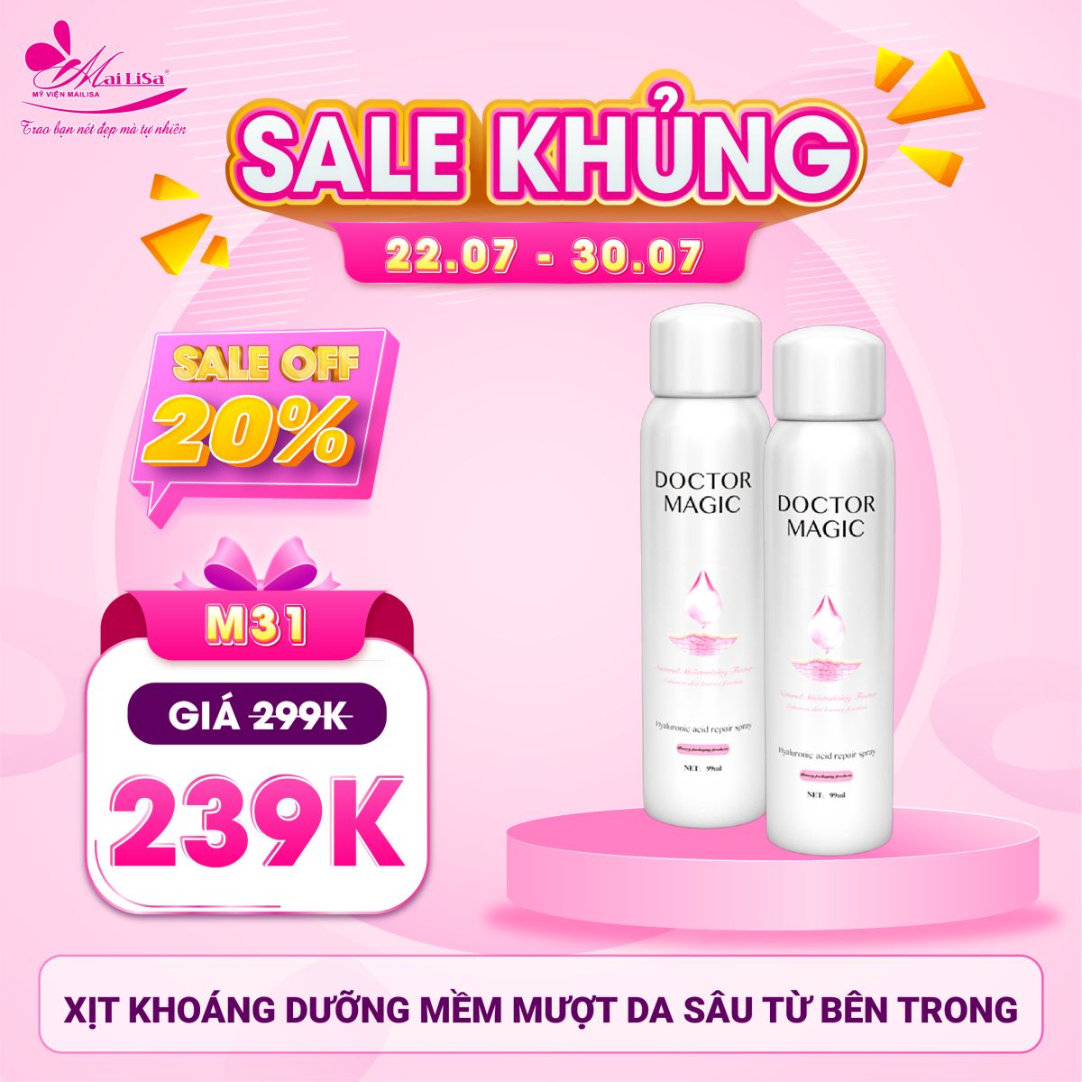 SĂN SALE KHỦNG - NHẬN QUÀ TO mừng ngày 8 tháng 3 tại Mailisa SĂN SALE KHỦNG - NHẬN QUÀ TO mừng ngày 8 tháng 3 tại Mailisa