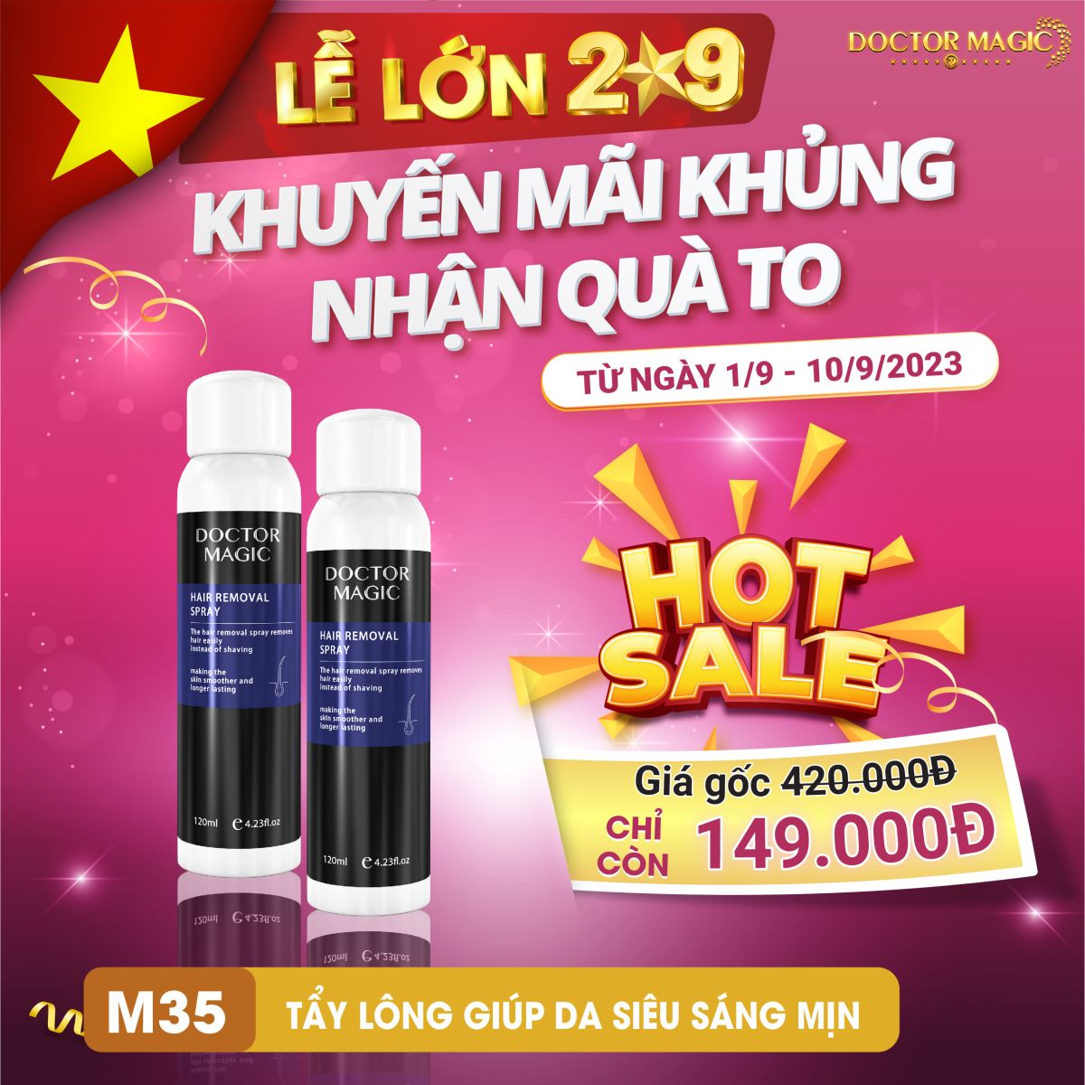 SĂN SALE KHỦNG m35