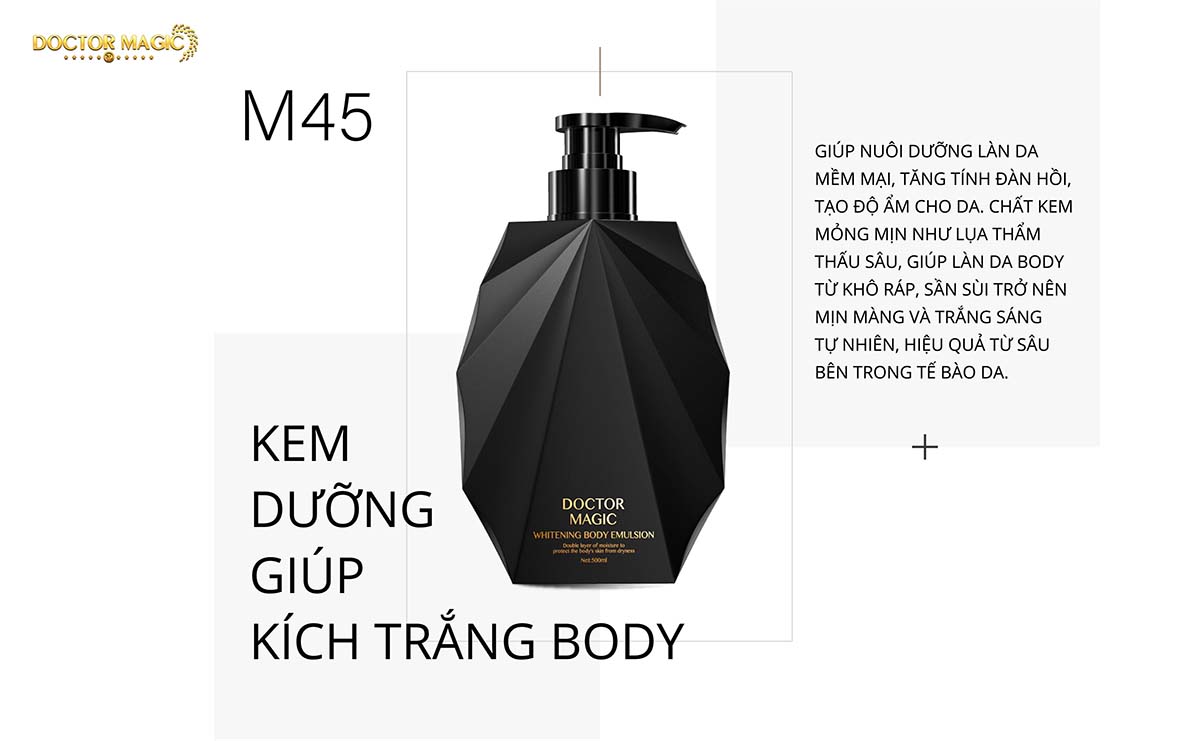 KEM DƯỠNG GIÚP KÍCH TRẮNG DA BODY KEM DƯỠNG GIÚP KÍCH TRẮNG DA BODY