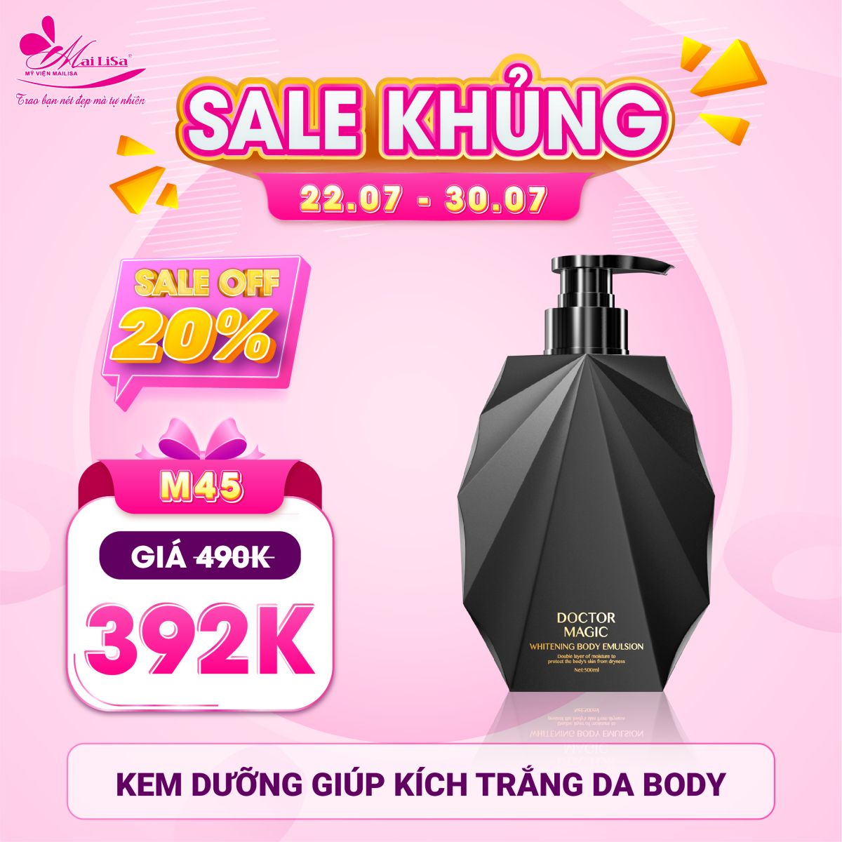 SĂN SALE KHỦNG - NHẬN QUÀ TO mừng ngày 8 tháng 3 tại Mailisa m45