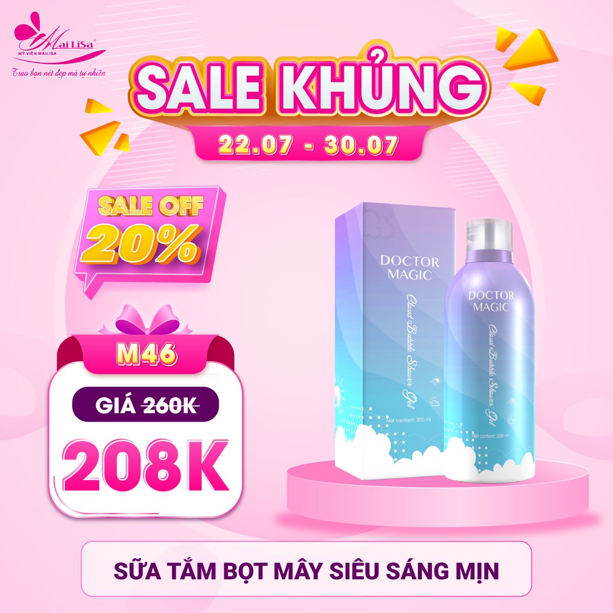 SĂN SALE KHỦNG - NHẬN QUÀ TO mừng ngày 8 tháng 3 tại Mailisa m46