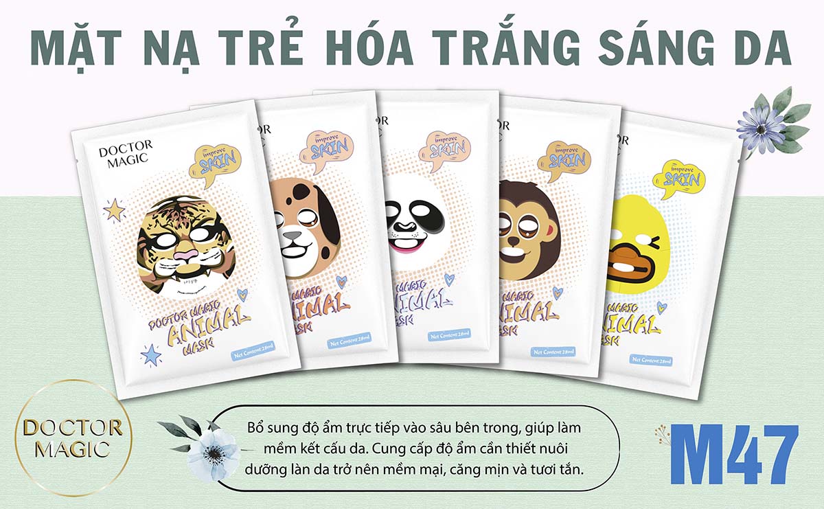 M47 - MẶT NẠ TRẺ HÓA TRẮNG SÁNG DA M47 - MẶT NẠ TRẺ HÓA TRẮNG SÁNG DA