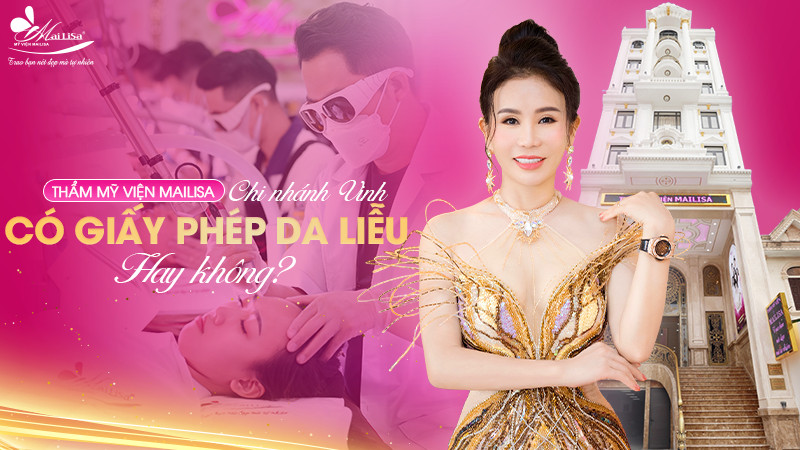 Mailisa Vinh có giấy phép da liễu hay không? Mailisa vinh