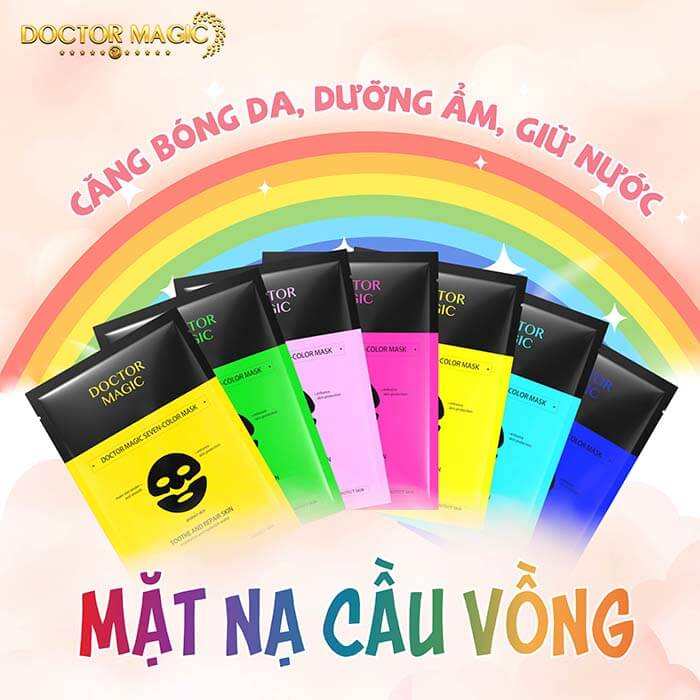 MẶT NẠ CẦU VỒNG DOCTOR MAGIC MẶT NẠ CẦU VỒNG