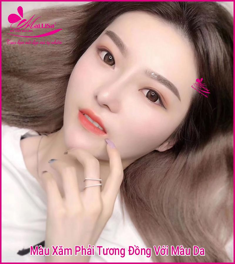 Cách chọn màu lông mày đẹp phù hợp với làn da 2022 mẫu mày đẹp