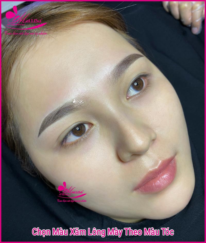 Cách chọn màu lông mày đẹp phù hợp với làn da 2022 mẫu lông mày đẹp