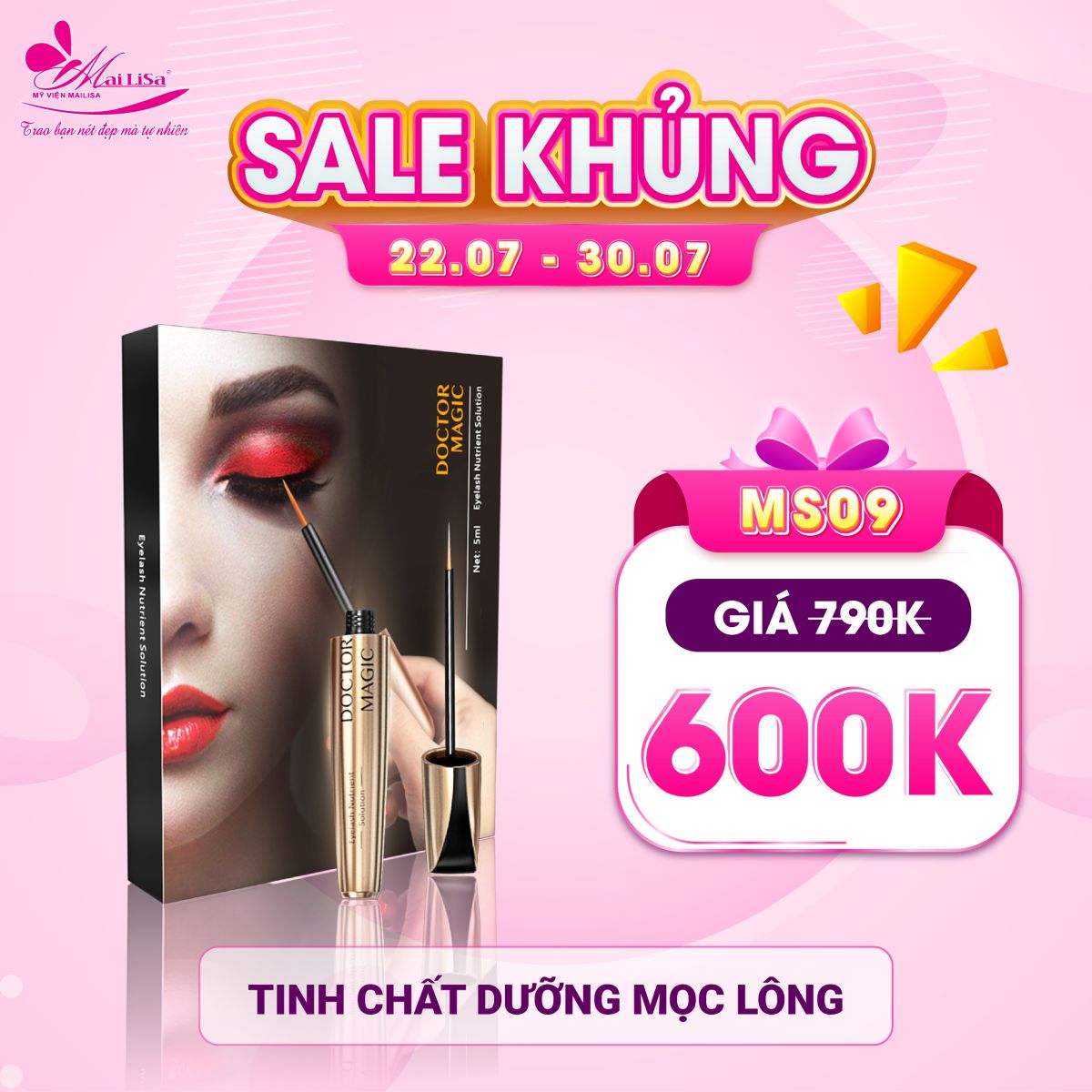 TMV Mailisa TẶNG ƯU ĐÃI KHỦNG Mừng Sinh Nhật CEO Hoàng Kim Khánh bộ ms09