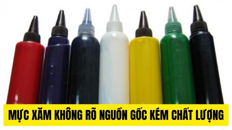 Phun xăm lông mày, môi có ảnh hưởng gì không? Có hại không? Có nguy hiểm không? mực phun xăm lông mày không rõ nguồn gốc