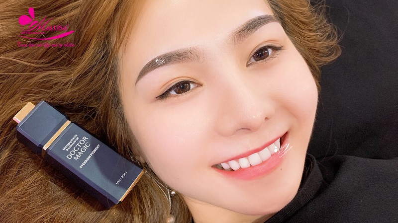 # 15 kiểu chân mày đẹp HOT, HỢP khuôn mặt nhất 2022 phun mày chạm hạt light touch