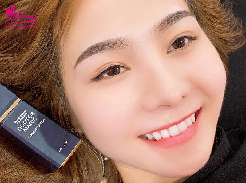 Ăn gì để lông mày lên màu đẹp, nhanh bong. Cách chăm sóc sau khi phun địa chỉ phun mày chạm hạt đẹp