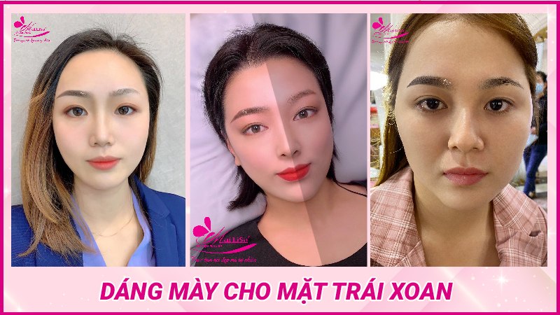Điêu khắc chân mày là gì? Những điều cần phải biết trước khi làm mày khắc lông mày cho mặt trái xoan