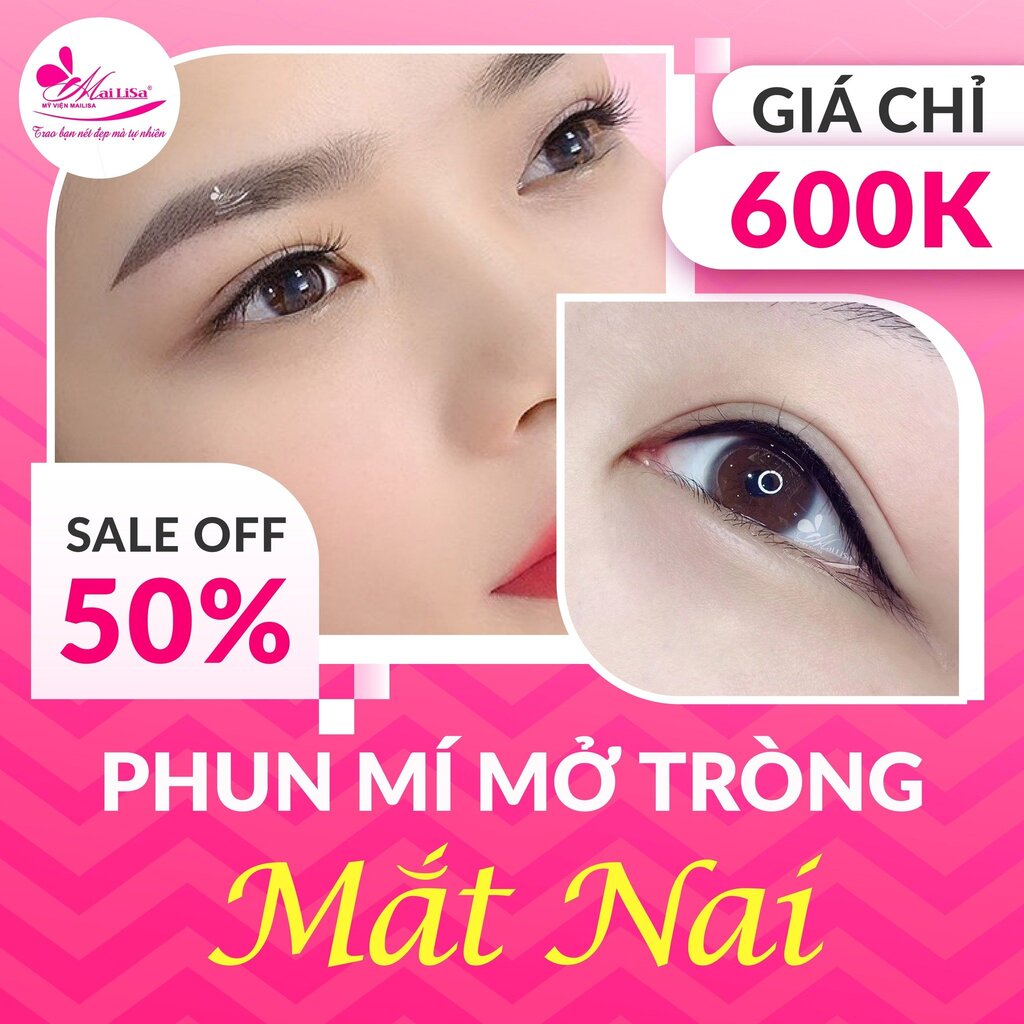 Dịch vụ phun mày, môi, mí tại thẩm mỹ viện Mailisa Dịch vụ phun mày, môi, mí tại thẩm mỹ viện Mailisa