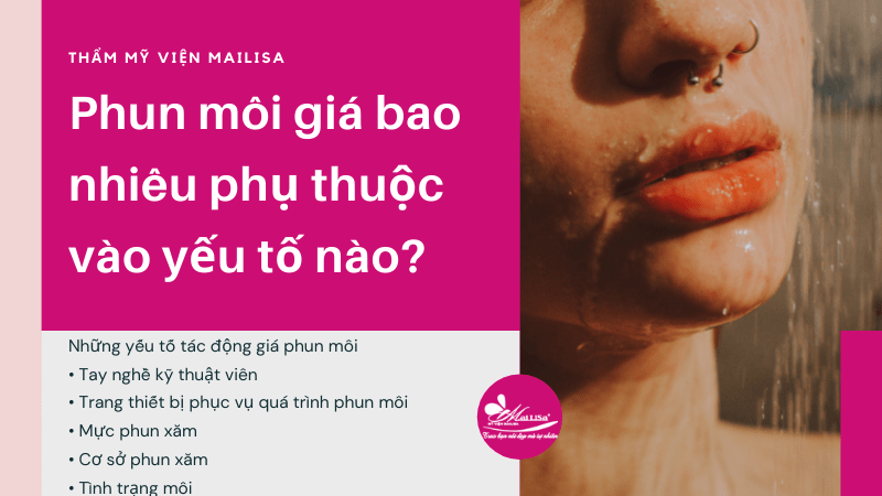 Giá phun xăm môi bao nhiêu tiền? Bảng giá phun môi CẬP NHẬT 2021 phun môi giá nhiêu