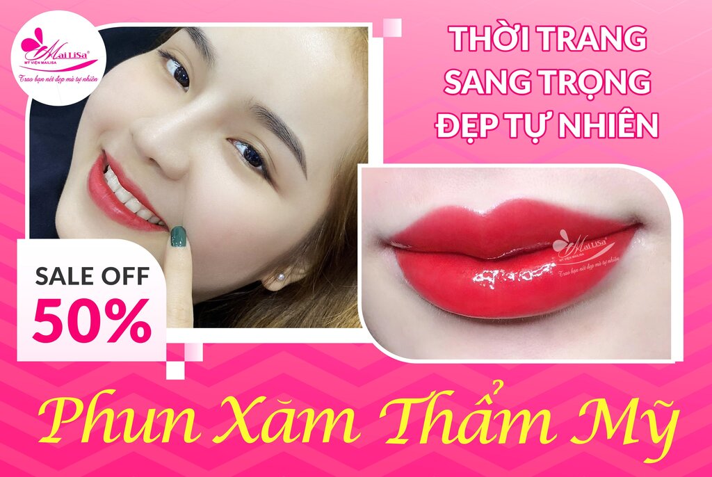 Dịch vụ phun mày, môi, mí tại thẩm mỹ viện Mailisa Dịch vụ phun mày, môi, mí tại thẩm mỹ viện Mailisa
