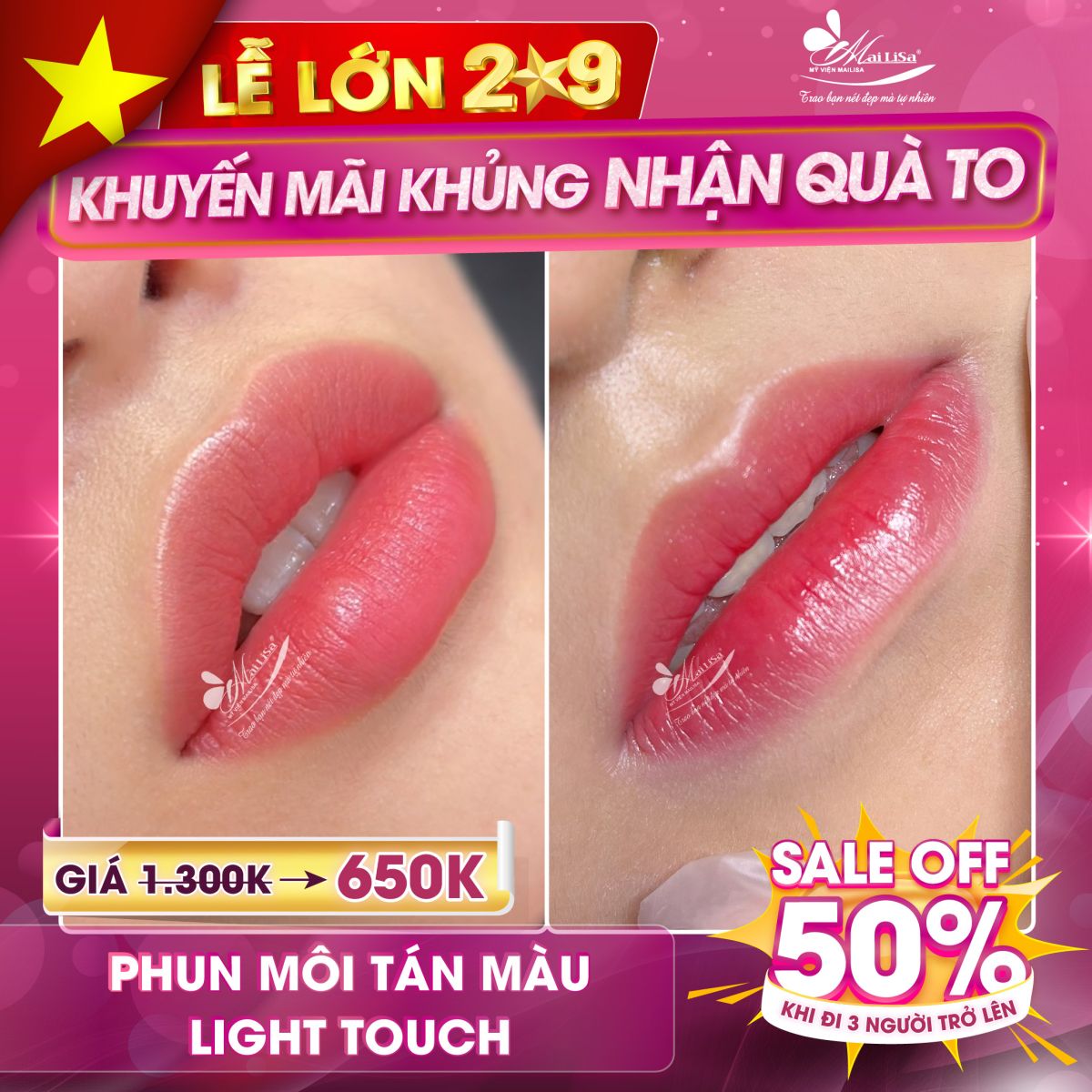 SĂN SALE KHỦNG MỪNG ĐẠI LỄ 2/9
