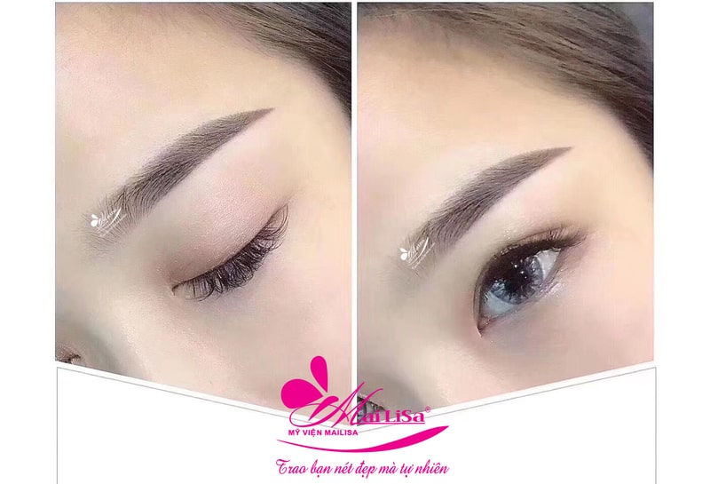 Phun xăm chân mày đẹp và điêu khắc chân mày: Nên chọn công nghệ nào HOT 2022 phun mày tán bột mailisa