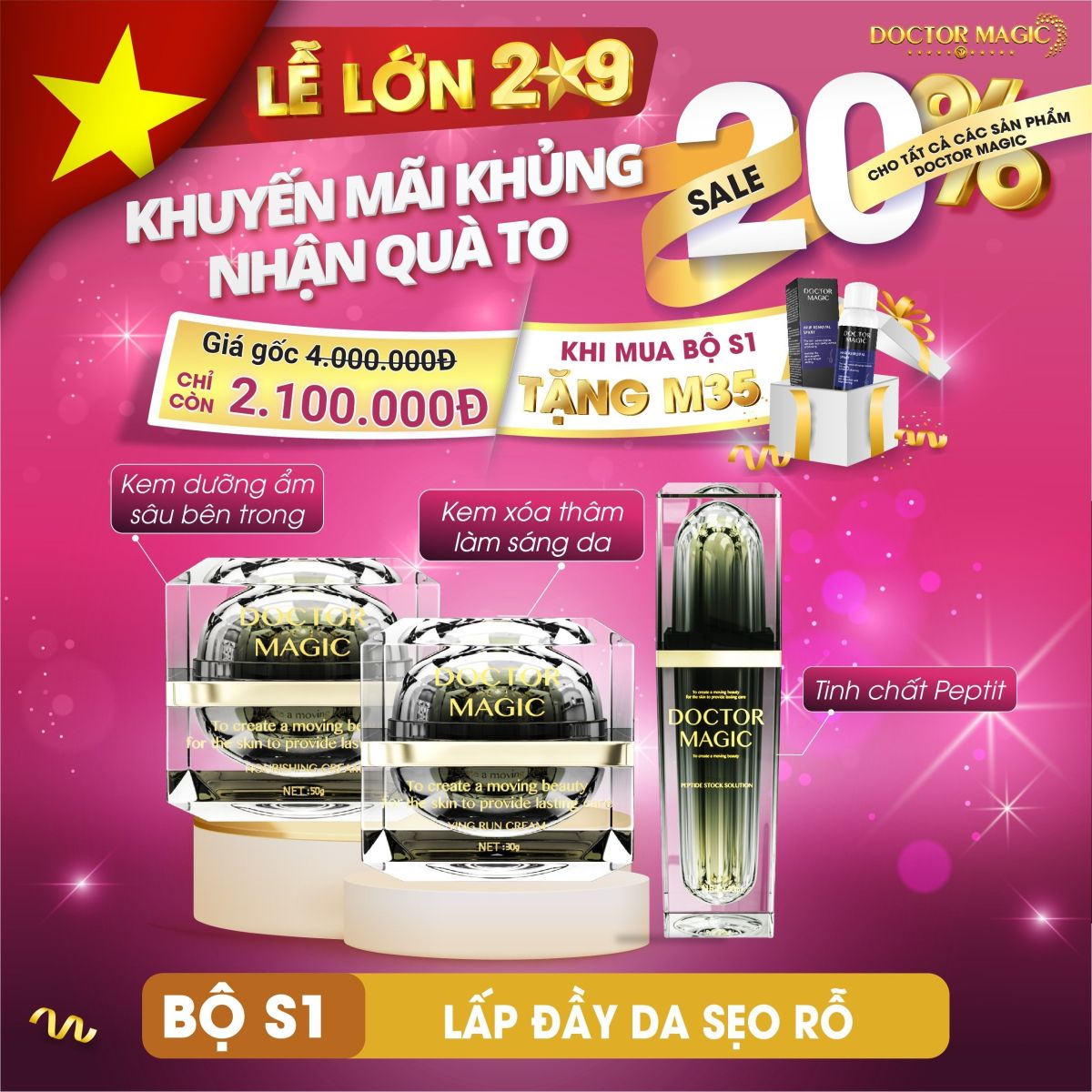TMV Mailisa TẶNG ƯU ĐÃI KHỦNG Mừng bộ s4 doctor magic