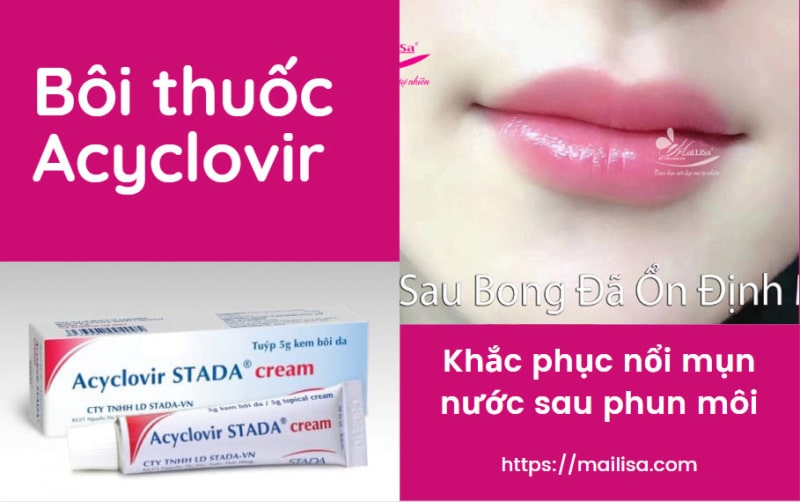 Sau khi xăm phun môi nên bôi thuốc gì để môi lên màu CHUẨN ĐẸP 2021 sau khi xăm môi nên bôi thuốc gì