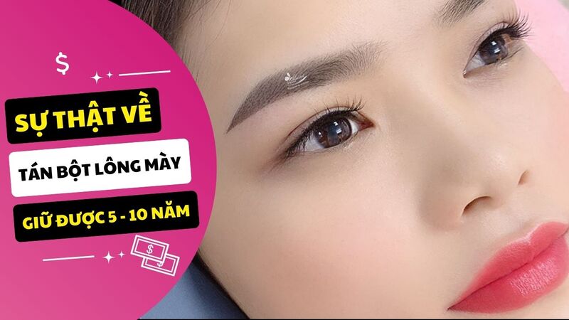 Phun lông mày bao lâu thì mờ? Cách làm mờ chân mày tán bột MỚI NHẤT 2022 Sự thật chân mày phun tán bột