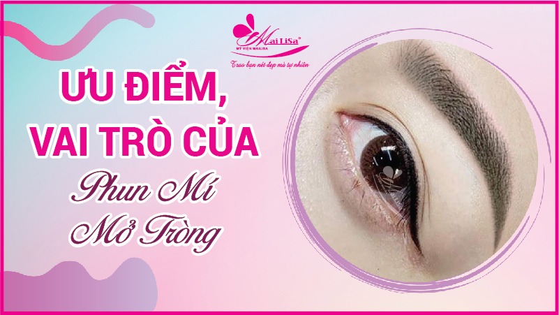 Phun mí mở tròng mắt nai giúp đôi mắt có hồn đẹp tự nhiên 2022 phun mí mở trong có tác hại không