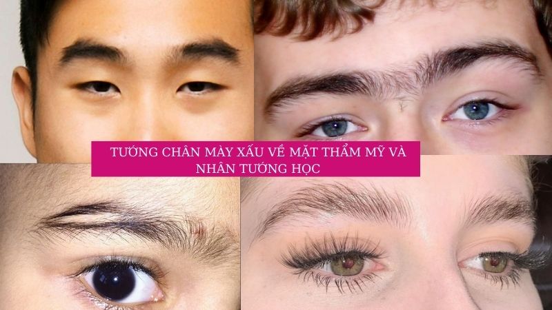 Cách xem tướng lông mày nam nữ nhanh và đúng, có nên sửa lại lông mày để hợp phong thủy không? chân mày phong thủy