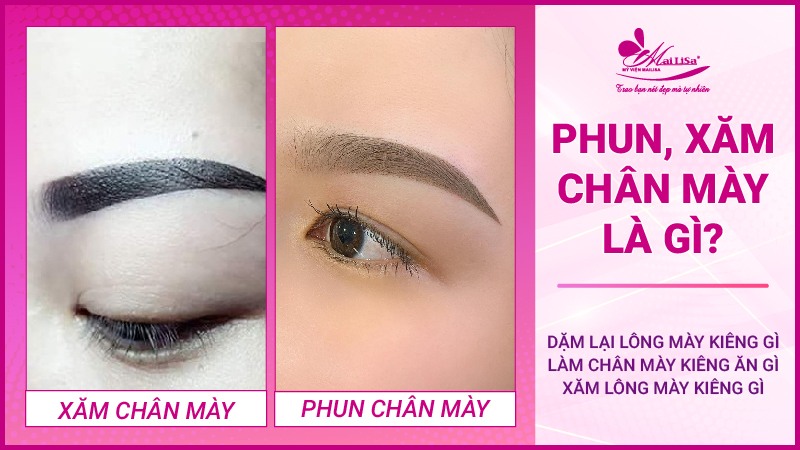 Xăm lông mày kiêng gì để mày lên màu chuẩn đẹp mà bạn cần biết năm 2022 sau xăm kiêng gì