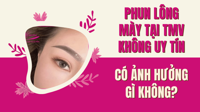 Xăm phun lông mày có ĐAU không? Có nên xăm lông mày? xăm lông mày có ảnh hưởng gì không