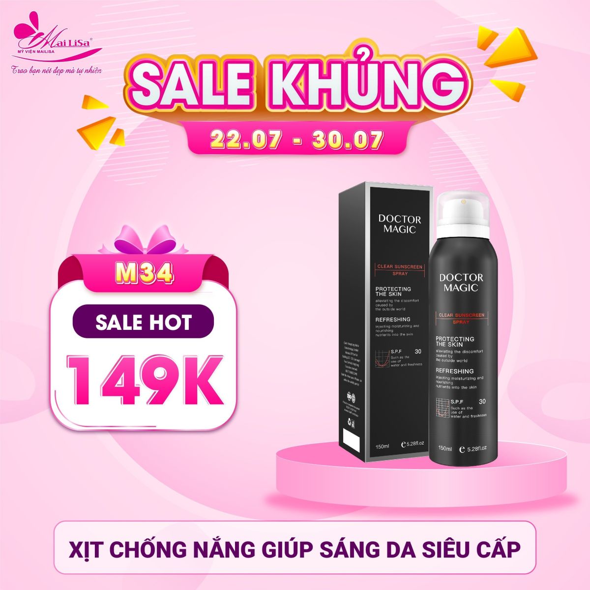 SĂN SALE KHỦNG - NHẬN QUÀ TO mừng ngày 8 tháng 3 tại Mailisa SĂN SALE KHỦNG - NHẬN QUÀ TO mừng ngày 8 tháng 3 tại Mailisa
