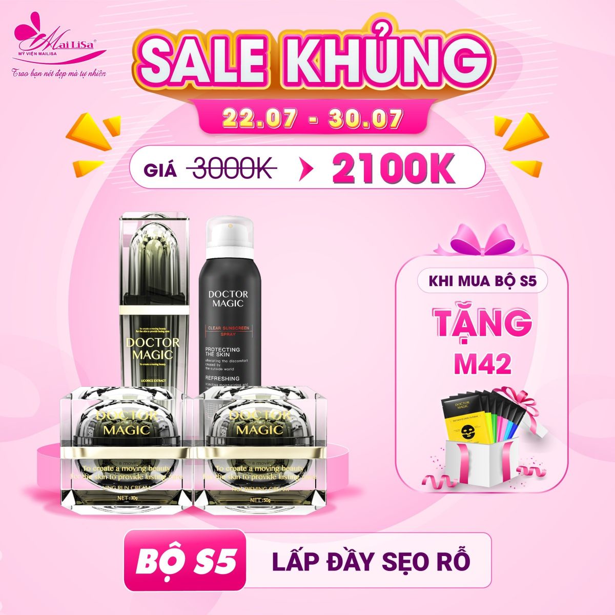 TMV Mailisa TẶNG ƯU ĐÃI KHỦNG Mừng Sinh Nhật CEO Hoàng Kim Khánh bộ s5 doctor magic
