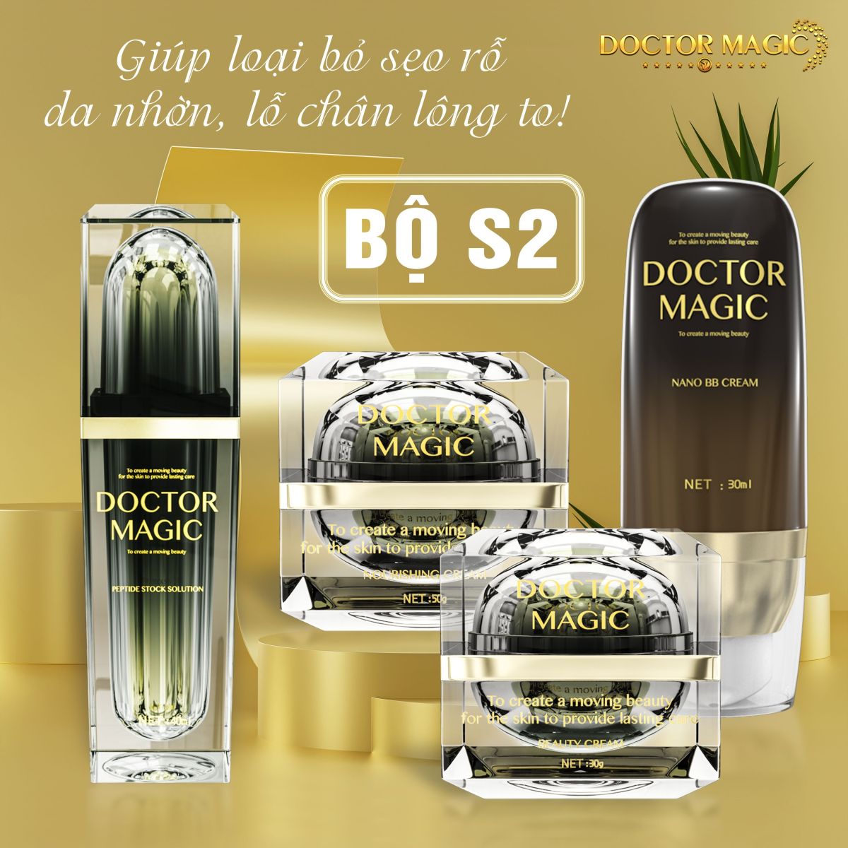 Bộ S2 - LÀM ĐẸP DA SẸO RỖ bo s2