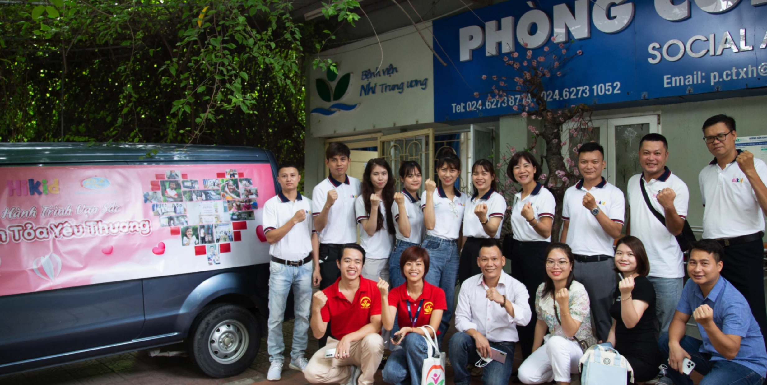 Sự kiện thiện nguyện tại Bệnh viện Nhi Trung ương 2023