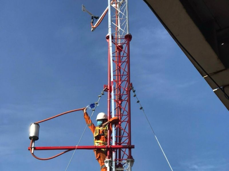 Lắp đặt hệ thống theo dõi thời tiết tự động