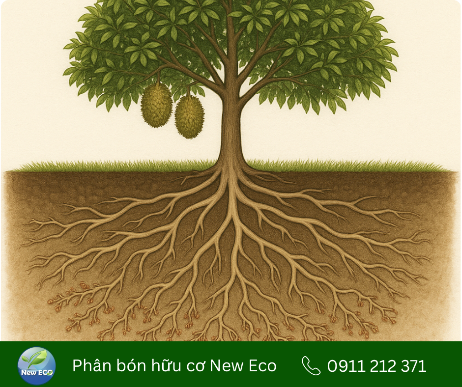 Hệ thống rễ sầu riêng