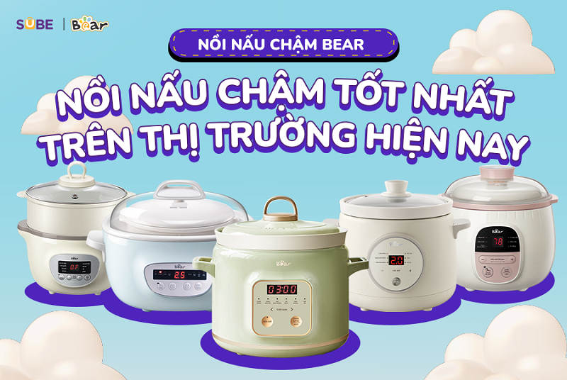 Nồi nấu chậm Bear