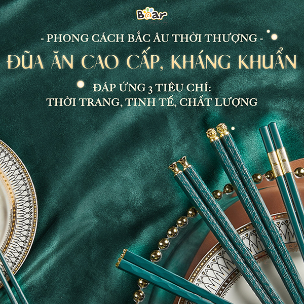 Bộ đũa nhựa phủ Nano Bear CX-E0102 1 bo dua nhua phu nano bear cx e0102 9