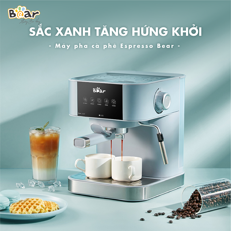 Set quà tặng doanh nghiệp - Cà phê và máy pha cà phê Bear