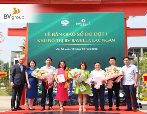 CƯ DÂN KHU ĐÔ THỊ BV BAVELLA LẠC NGÀN NHẬN SỔ ĐỎ ĐỢT 1