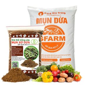 Mụn Xơ Dừa Sfarm, Đã Qua Xử Lý, Chuyên Trồng Rau, Hoa Màu, Dâu Tây, Cây Ăn Trái, Thủy Canh