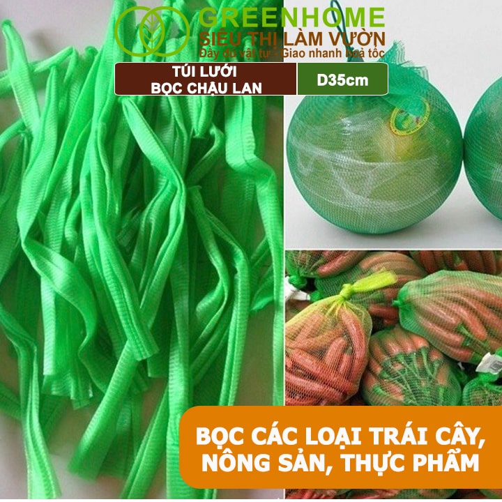 Lưới Lót Chậu Lan, D35cm, Dụng cụ làm vườn, Lót Đáy Chậu, Ngăn Rơi Vãi Giá Thể, Phân Bón, Độ Bền Cao, Dễ Dùng
