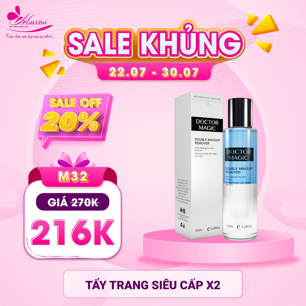 SĂN SALE KHỦNG - NHẬN QUÀ TO mừng ngày 8 tháng 3 tại Mailisa m32